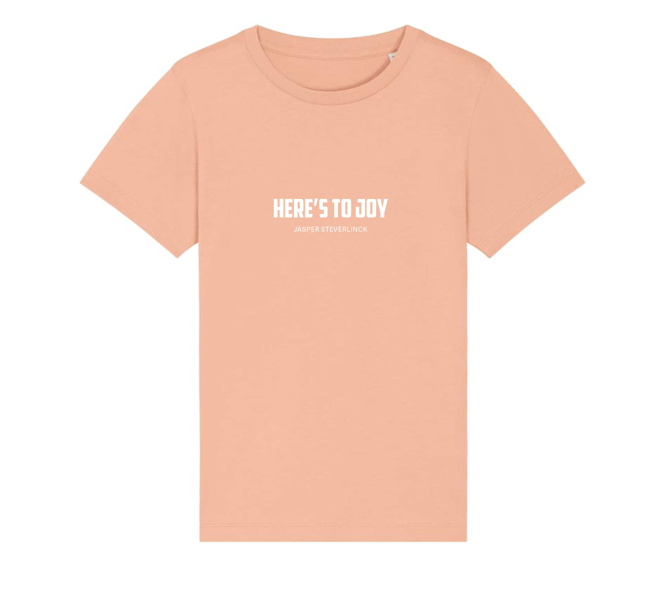 T-shirt Here’s to joy Pink