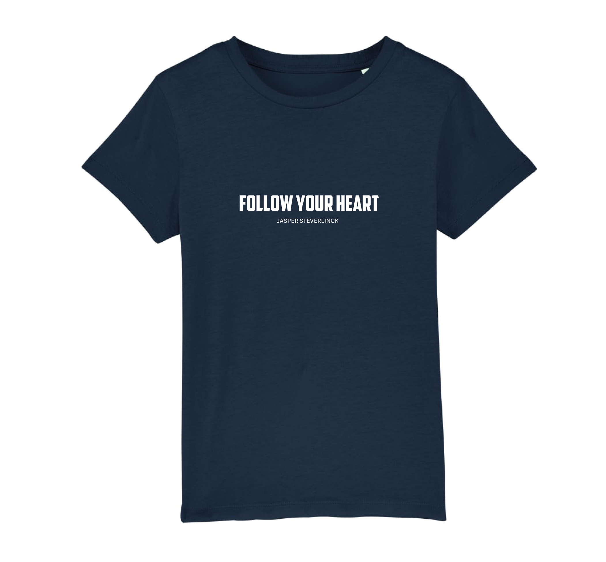 T-shirt Follow your heart Blue